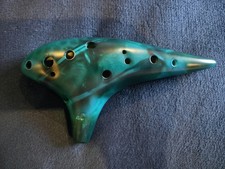 12 Hole Ocarina Musical Instrument with Bag Alto C Beginner Student