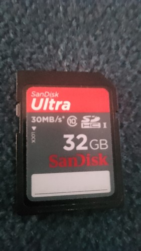 Sandisk 32gb ultra - ultra, sdhc
