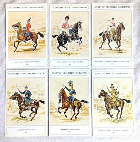 Scottish mounted regiments six - mounted,