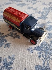 Lledo Days Gone die-cast model 1934 Mack Tanker Truck in Regent Oil livery.