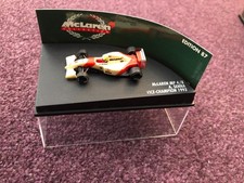 Die cast model racing car