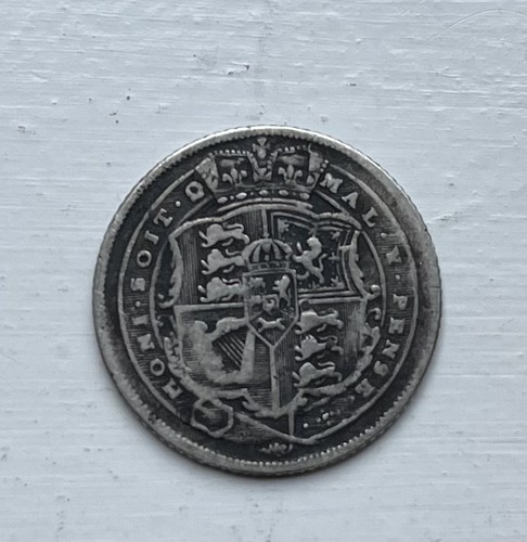 1820 george iii sixpence - george, coin