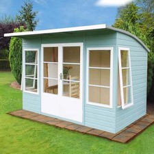 Shire Orchid 10x6G Summerhouse with curved roof