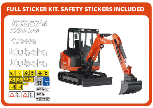 Kubota kx027 mini digger - kubota,