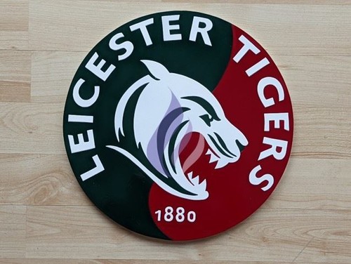 Leicester tigers hand cut - cut, wood