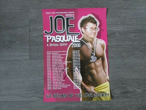 Joe pasquale hand signed 2006 - pasquale,