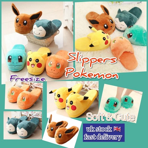 Pokemon soft plush - go, slippers