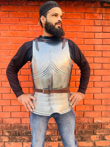Medieval steel breastplate - medieval,