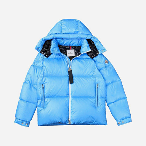 Moncler men blue hooded - moncler,