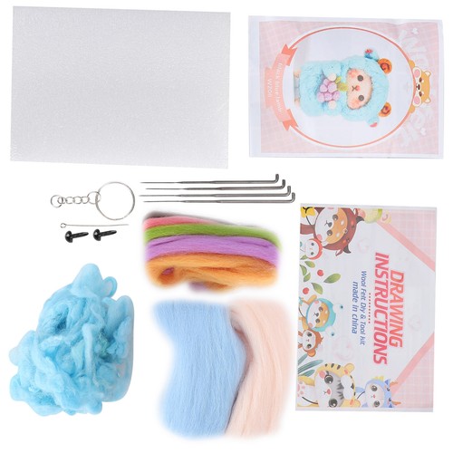 Needle felting kit sheep doll - needle,