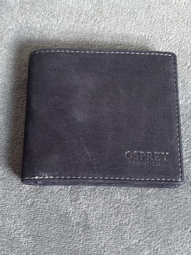 Osprey suede wallet - osprey, cards/cash