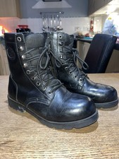 BKS Motorcycle Boots Size 7 UK