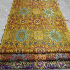 Brocade Fabric Mongolian Robe