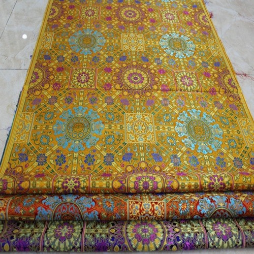 Brocade fabric mongolian - fabric,
