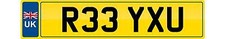 REY U Private number plate