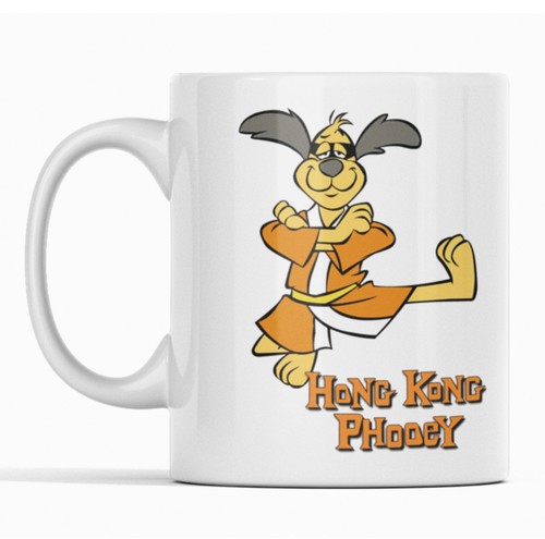 Hong kong phooey - kong, white
