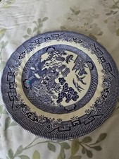 Royal Wessex Blue Willow Swirl