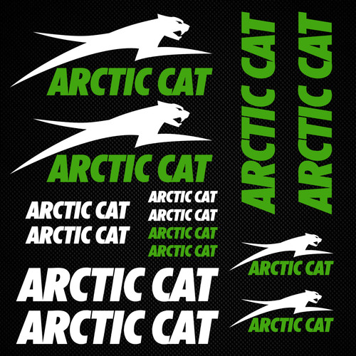 Arctic cat sticker quad decal - quad,