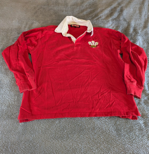 Vintage wales rugby shirt - wales,