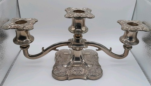 Vintage silver plated three - silver,