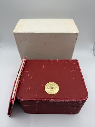 Genuine omega watch box red - genuine,