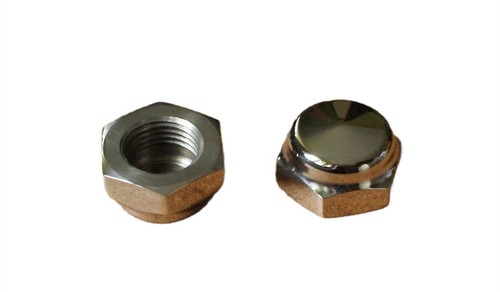 Bmw cap nuts - nuts, (stainless
