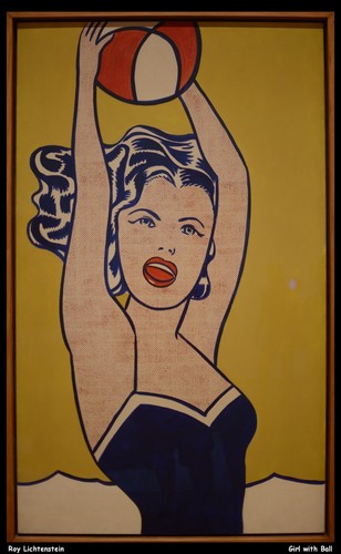 Roy lichtenstein girl with - lichtenstein,