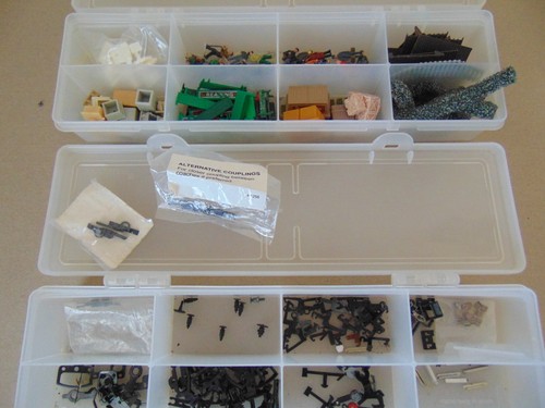 Model railway couplings - model, ~