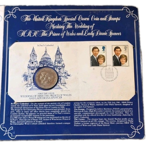1981 royal wedding crown coin - 1981,