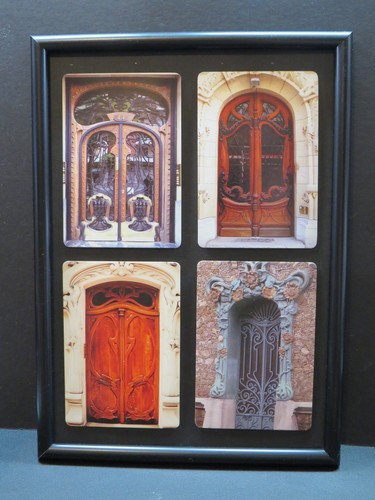 Framed collage 4 photos - of,