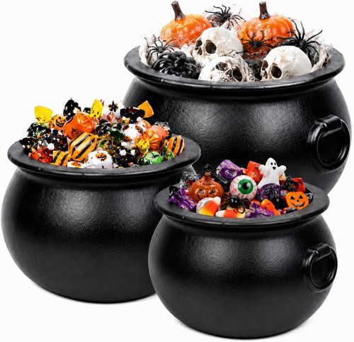 Pmu large halloween cauldron - halloween,