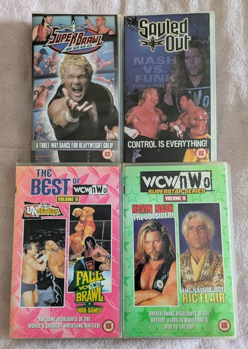 Wcw vhs video - tapes, souled