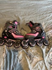 Girls Adjustable Pink Inline