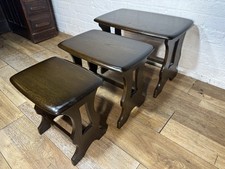 Ercol Nest Of Tables - Solid