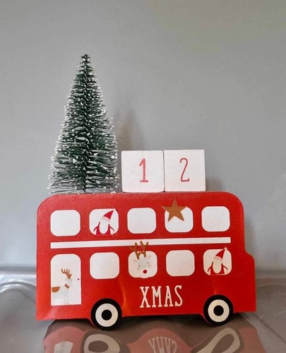 Joblot christmas wooden advent - joblot,
