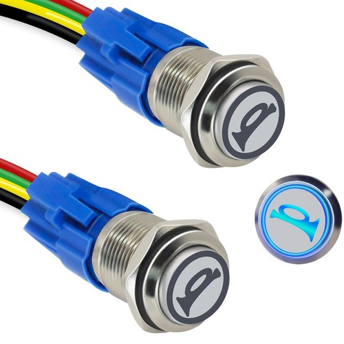 Momentary push button horn - button,