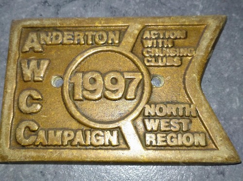 Brass plague sign plate - sign,