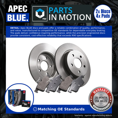 Solid brake discs and pads - solid,