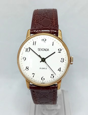Vintage USSR Sekonda Mens Gold