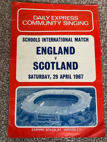 England scotland schoolboys - scotland,