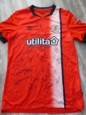 Luton Town Signed Football