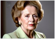 Margaret Thatcher British Prime Minister Poster Wall Decor Home Art Prints A4