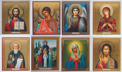 Gold foil christian religion - foil,