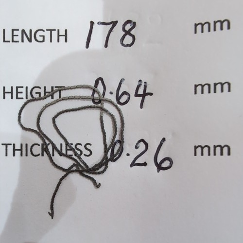 Fusee chain length 178 mm - length,