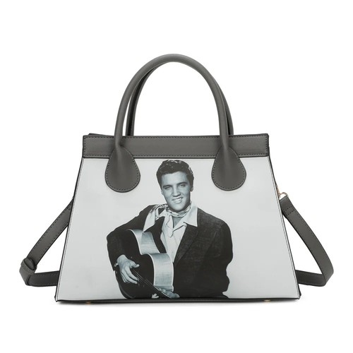 Elvis guitar black white - guitar, black&white