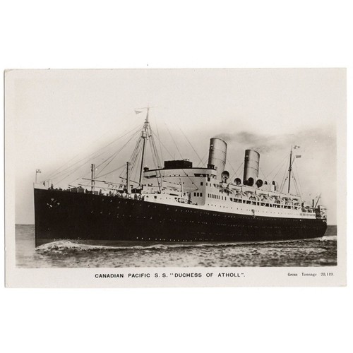 Duchess atholl canadian - ss,