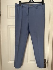 Women's Trousers Size 14 From Laura Ashley Light Blue Colour