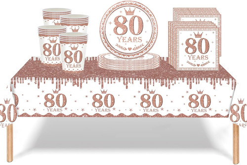 53pcs rose gold - 53pcs, 80th