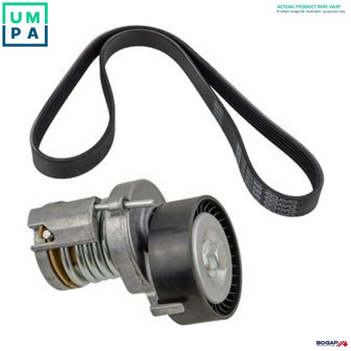 Belt tensioner vribbed - vribbed,