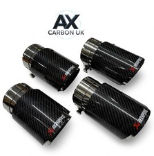 4 x GENUINE CARBON FIBRE BMW